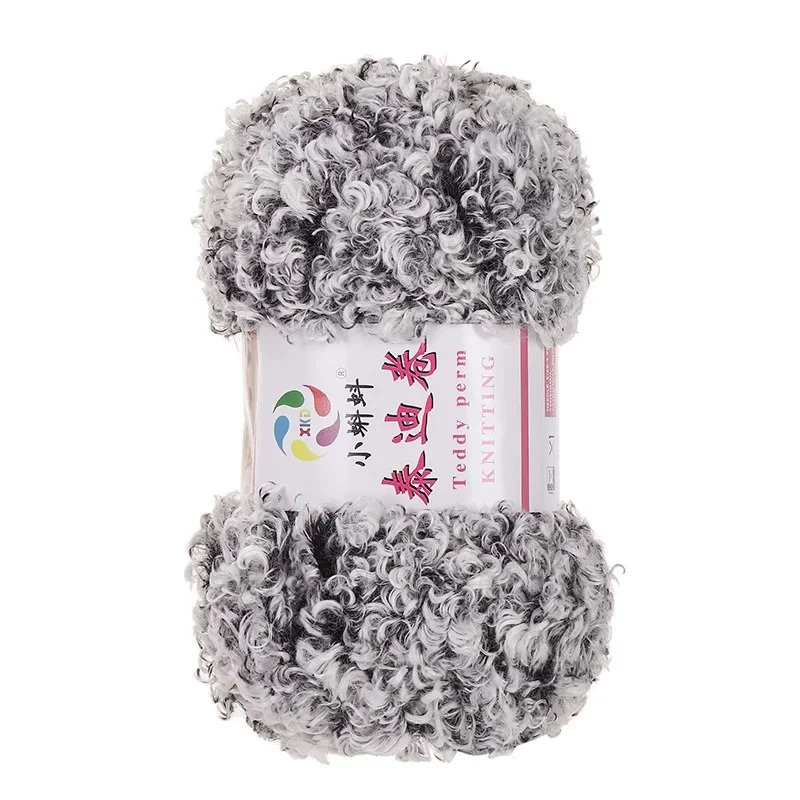 Кати Teddy Rolling Wool Warbur twisted basket Teddy dog special line Korean blog lord three DIY handmade hook needles
