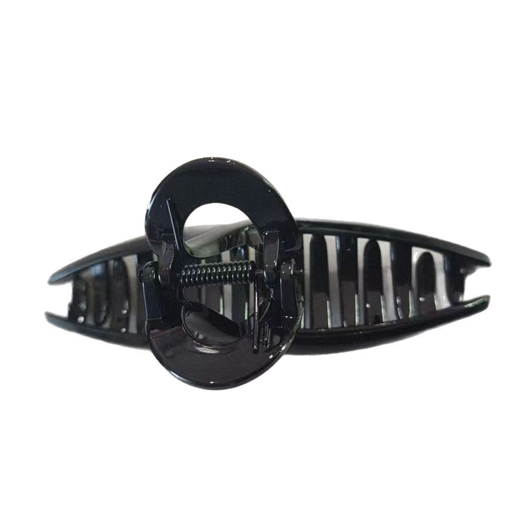 High-End Pc Glossy Hair Clip, Simple Hair Clip for Women, Large Shark Clip for Hair on the Back of the Head, DIY Bottom Clip 5