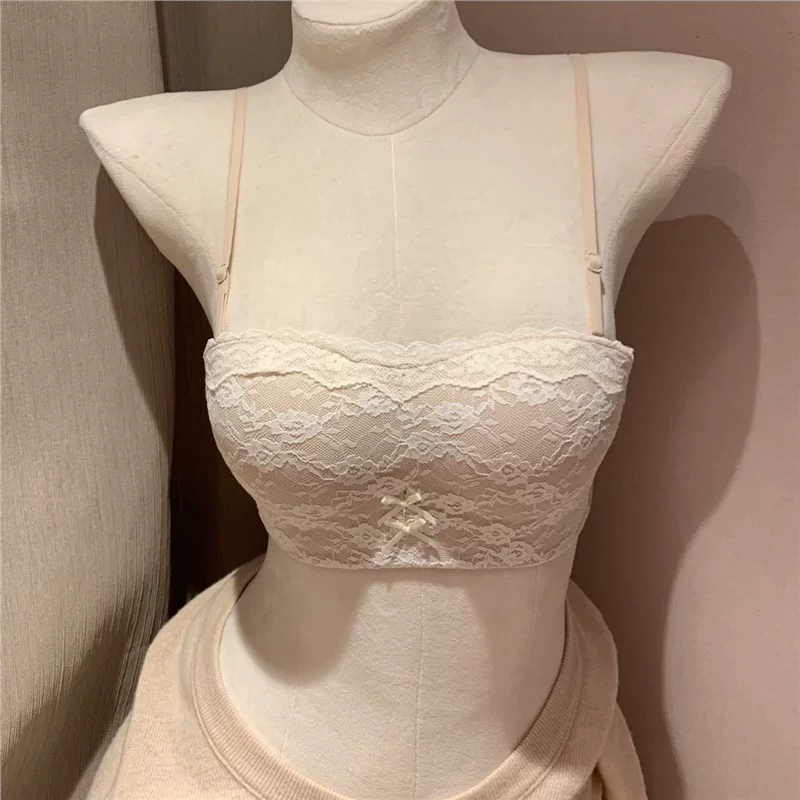 Топ-бюстье (Tube top), нижнее белье, бюстгальтер push-up, поддерживающее защитное белье, бретели, топ бюстгальтер, набор