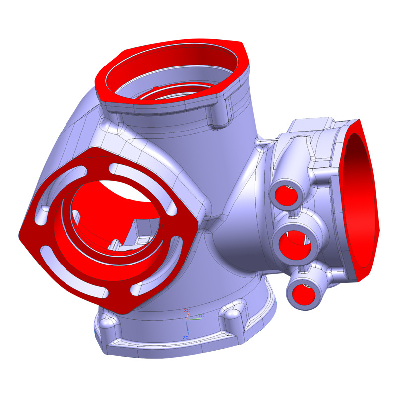 多回转35型电动执行器铝件压铸加工 五金零件铝合金压铸模具加工