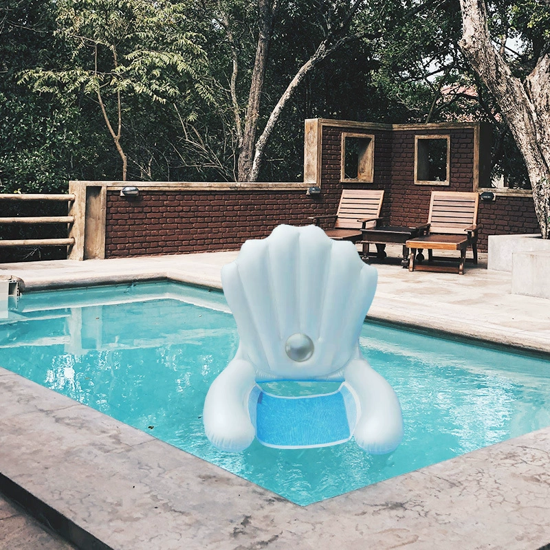 Новый продукт надувные оболочки чистой плавающей строки складной воды кресло надувные плавающей кровати ПВХ оболочки сиденья воды плавающей строки