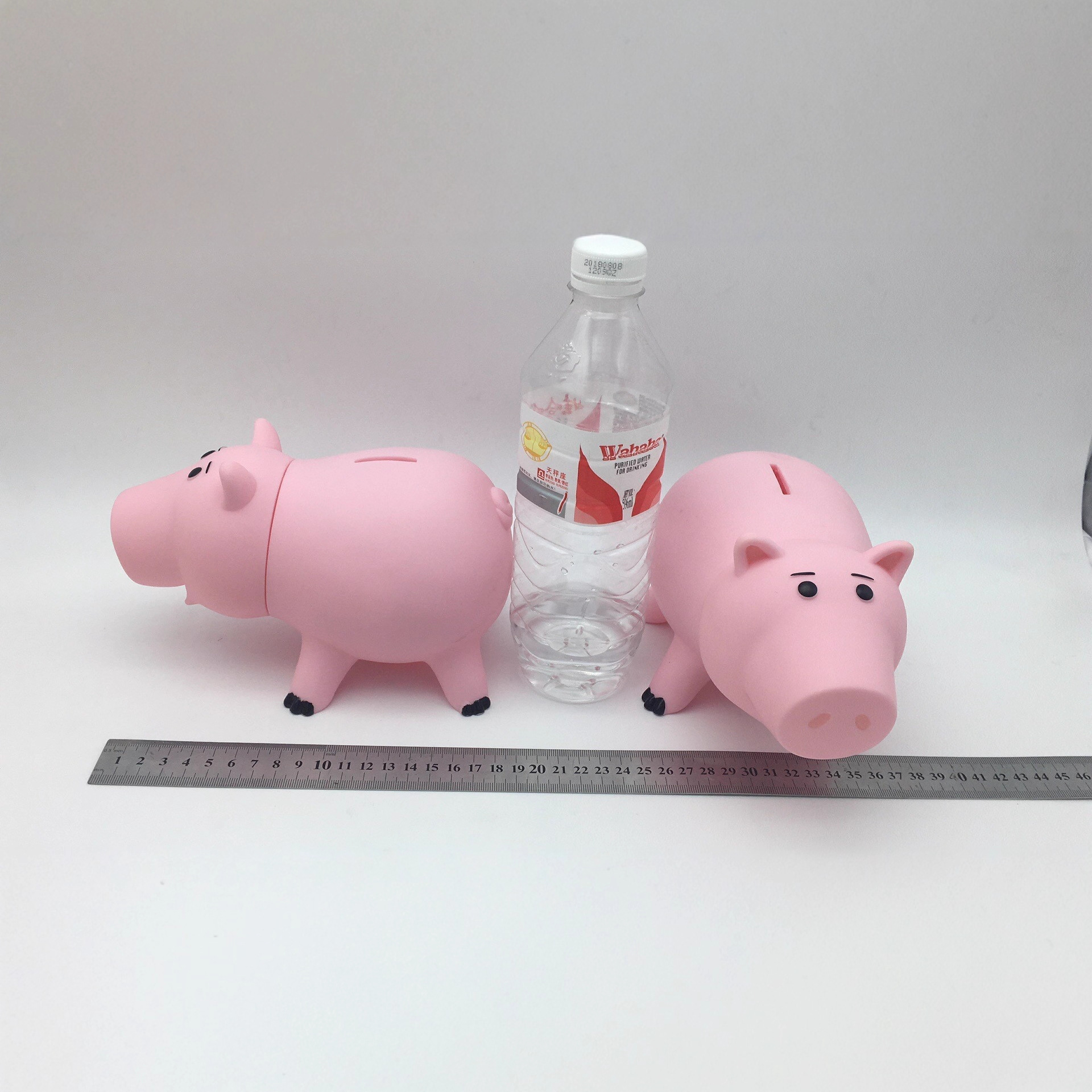 Alcancía de Cerdo de la Historia de Juguetes del Zodíaco, Hucha de Jamón, para Decoración de Pasteles o Ahorro.