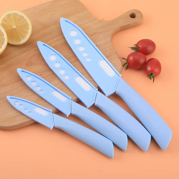 Ceramic knife chef knife multi-size knife set cross-border kitchen household knife cutting fruit and vegetable ceramic food supplement kitchen knife
