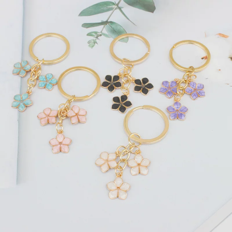 (Cross-border trading), keychain, new collection, flowered