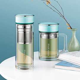 菲驰(VENES)FC302T格调蓝玻璃杯套装礼盒装商务礼品