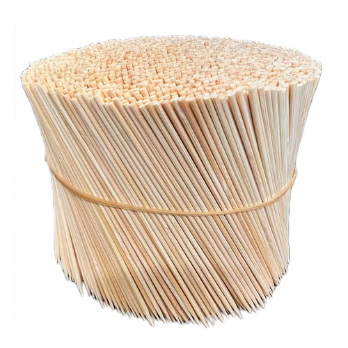 Zibo barbecue skewers long toothpicks fruit bamboo fried tofu wolf tooth potato skewers fragrant KTV bar outdoor bamboo skewers