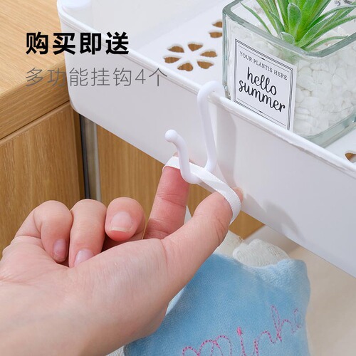 Bathroom cosmetic storage cart small trolley shelf floor-standing movable bedroom corner multi-layer storage rack wholesale