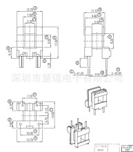 EE1905l׃Ǽʽ2+2HXJ-EE1912 ž9.90mmlԴ