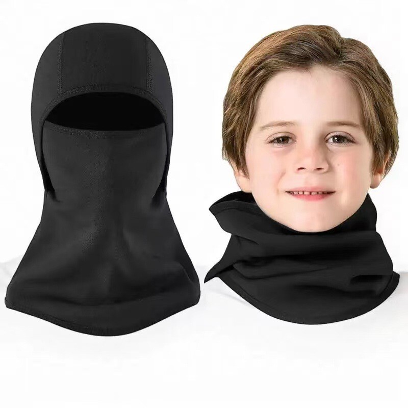 Children's Balaclava Ski Windproof Two-In-One Mask Multi-Functional Cycling Hood Cold-Resistant Mountaineering Neck Cover Children's Balaclava Ski Windproof Two-In-One Mask Multi-Functional Cycling Hood Cold-Resistant Mountaineering Neck Cover