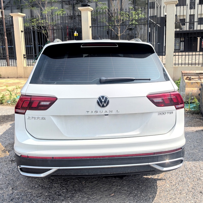 Suitable for 2017-2025 Volkswagen Tiguan L Modified Rline Rear Wing, No-Drill Paint-Coated Spoiler Roof Wing