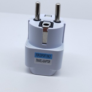 Cross-Border E-Commerce German Standard Conversion Socket European Standard Connector Wholesale in Stock