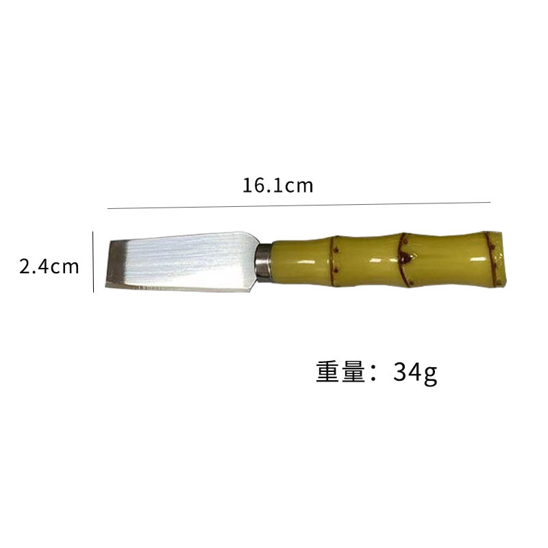 Bamboo small set, oil, 4 pieces