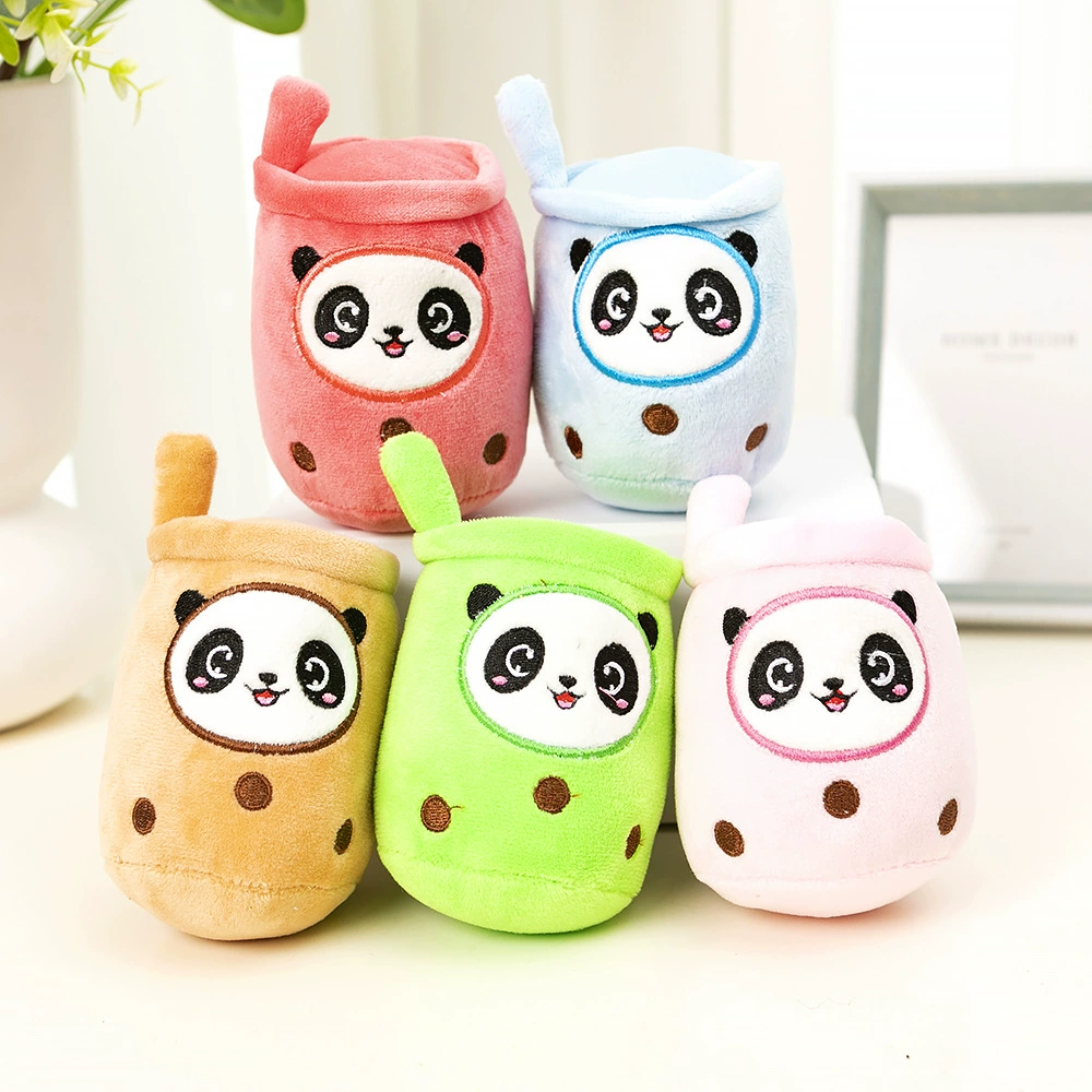 Моделирование фруктового чая с молоком чашка Подушка плюшевая игрушка маленький размер пузырьковый чай кукла подарок трансграничная Внешняя торговля