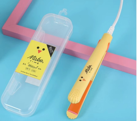 Cabello recto y cabello rizado de doble propósito mini tabla de plancha pequeña barra de rizado especial para cejas permacapellar clip de tabla de alisado portátil
