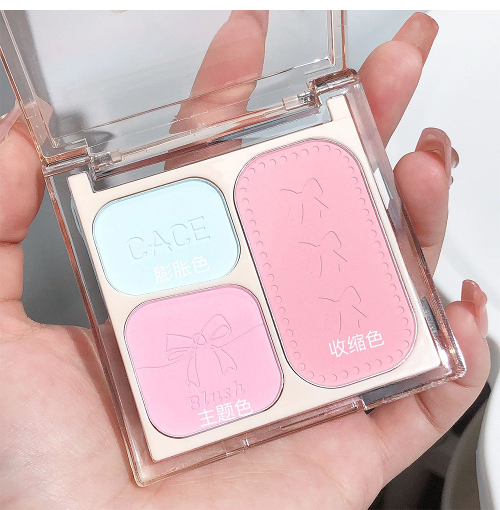 CACE's new "The Wizard of Oz" comprehensive blush palette, a set of three-color blush, natural and daily cross-border affordable wholesale undefined