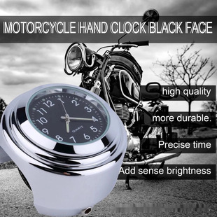 Dustproof quartz clock aluminum alloy handle motorcycle luminous schedule cross-border universal car clock handlebar watch