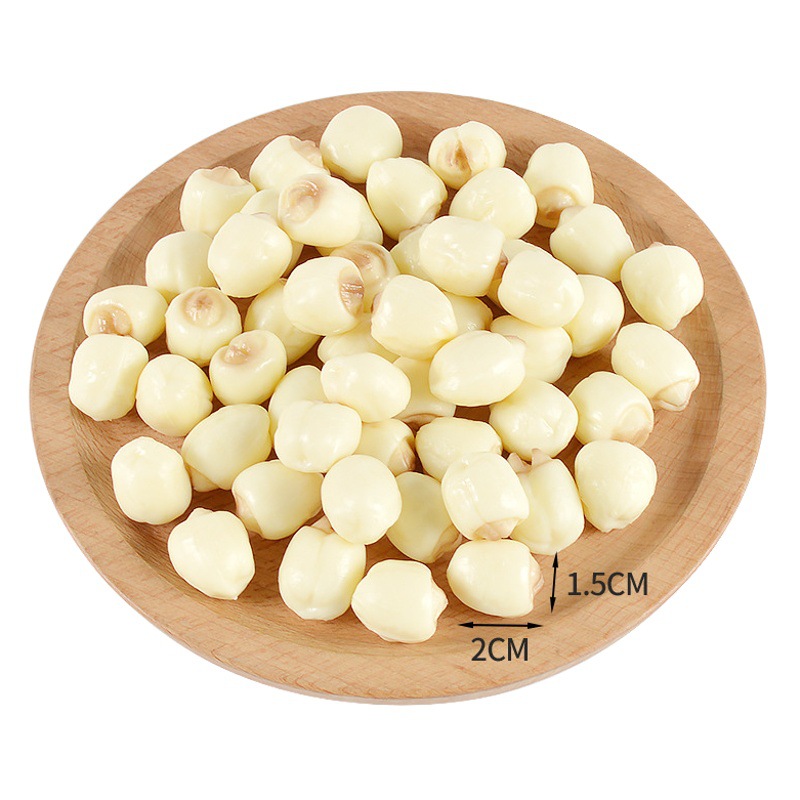 PVC simulation lotus seed props model fun doll house DIY simulation food play accessories fake lotus seed props