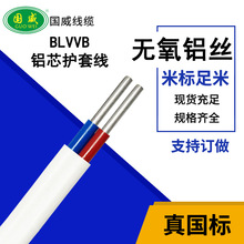 國威線纜—BLVVB鋁芯護套線國標護套線批發電源線國標護套線廠家