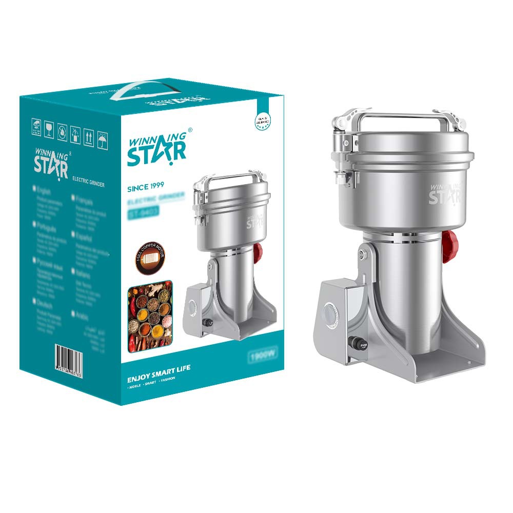 WINNING STAR transfronterizo 800G portátil pequeño café con pimienta doméstica, granos integrales, molino de hierbas medicinales chinas