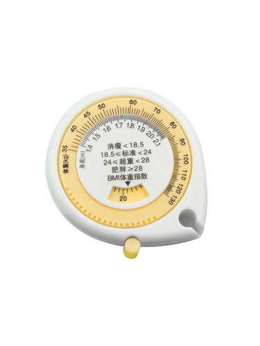 Measuring measurements with a soft ruler, a fitness measuring tape, a measuring tape, a measuring tape, a measuring tape for measuring waist and leg circumference, a household tape measure