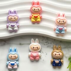 かわいいリトルクロス漫画光沢のある樹脂アクセサリー diy クリーム接着剤手作り冷蔵庫マグネット水カップ材料卸売