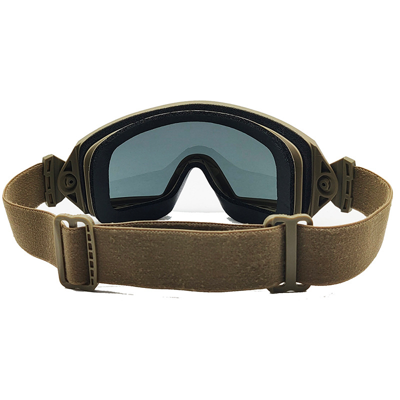 Gafas Protectoras Tácticas de Marco TPU y Lente PC Intercambiables para Tiro Táctico y Juegos CS