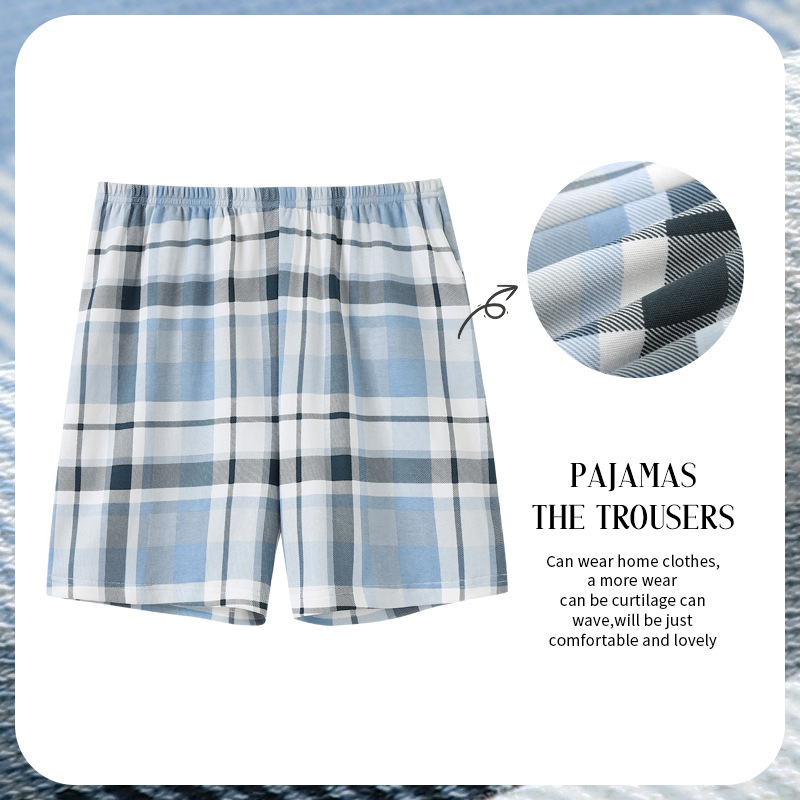Pantalones de pijama a cuadros de primavera y verano Pantalones de mujer sueltos y cómodos más tamaño ropa exterior Four Seasons ropa para el hogar pantalones de Casa de dibujos animados para mujer