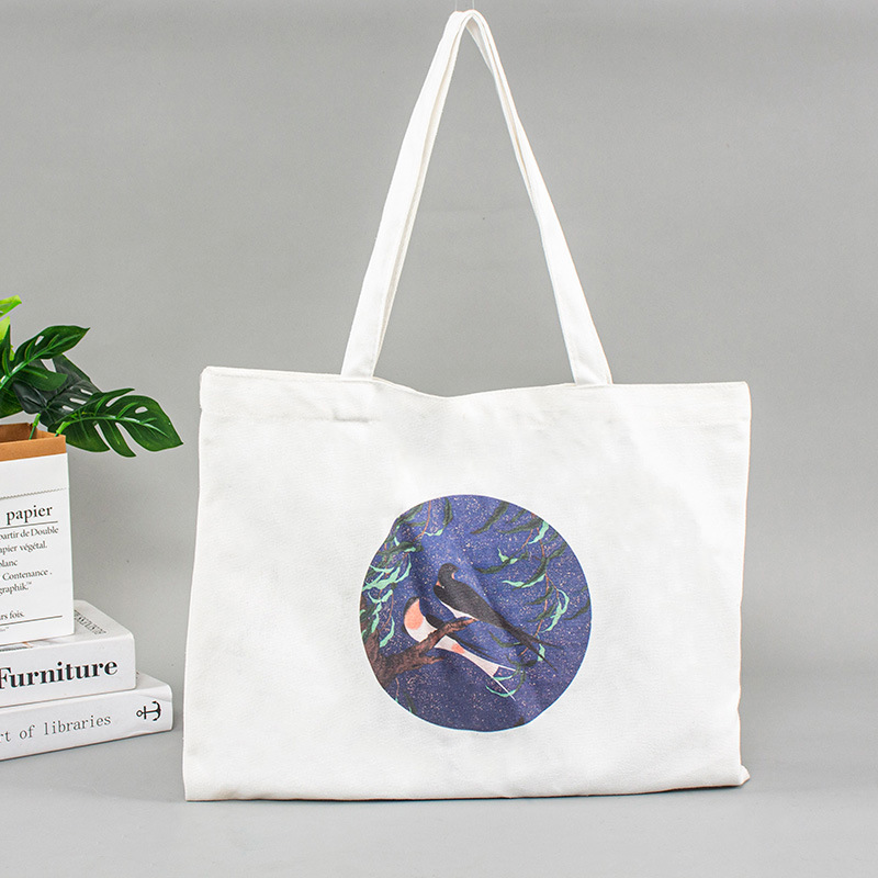 广告帆布袋定 制帆布包可印刷Logo手提帆布袋棉布袋环保购物袋