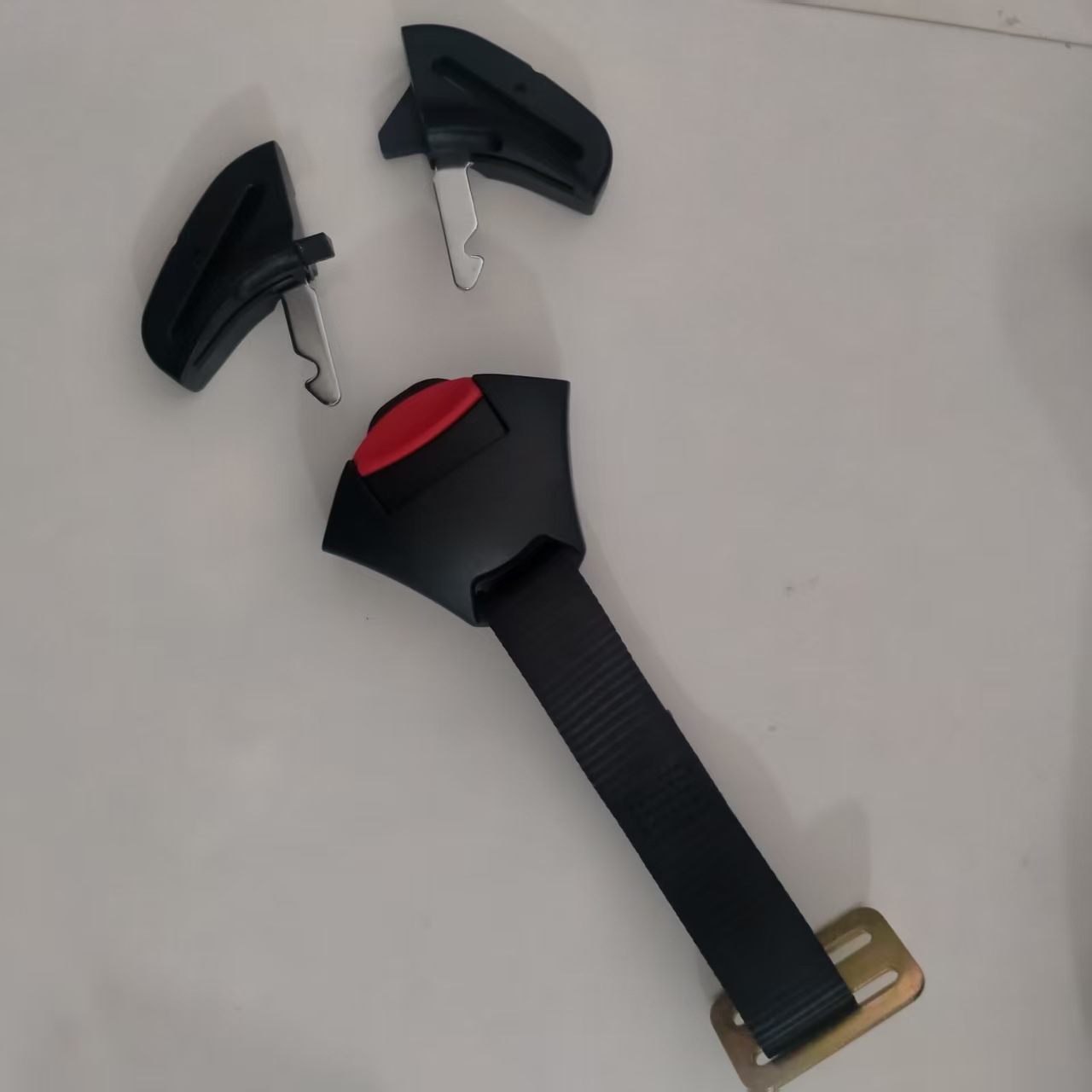 Child safety seat five-point buckle connection strap universal carrier lock accessory adjustable belt buckle wholesale