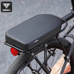 TOSUOD 自転車後部座席クッションマウンテンバイクラック後部座席クッション電気自動車乗客子供用スーパーソフトシートクッション
