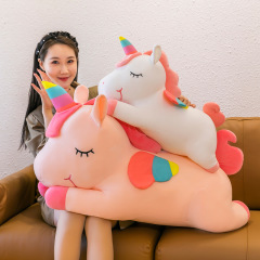 クロスボーダー人形外国貿易ユニコーン人形かわいいキャンディ恐竜ぬいぐるみギフト枕アマゾン