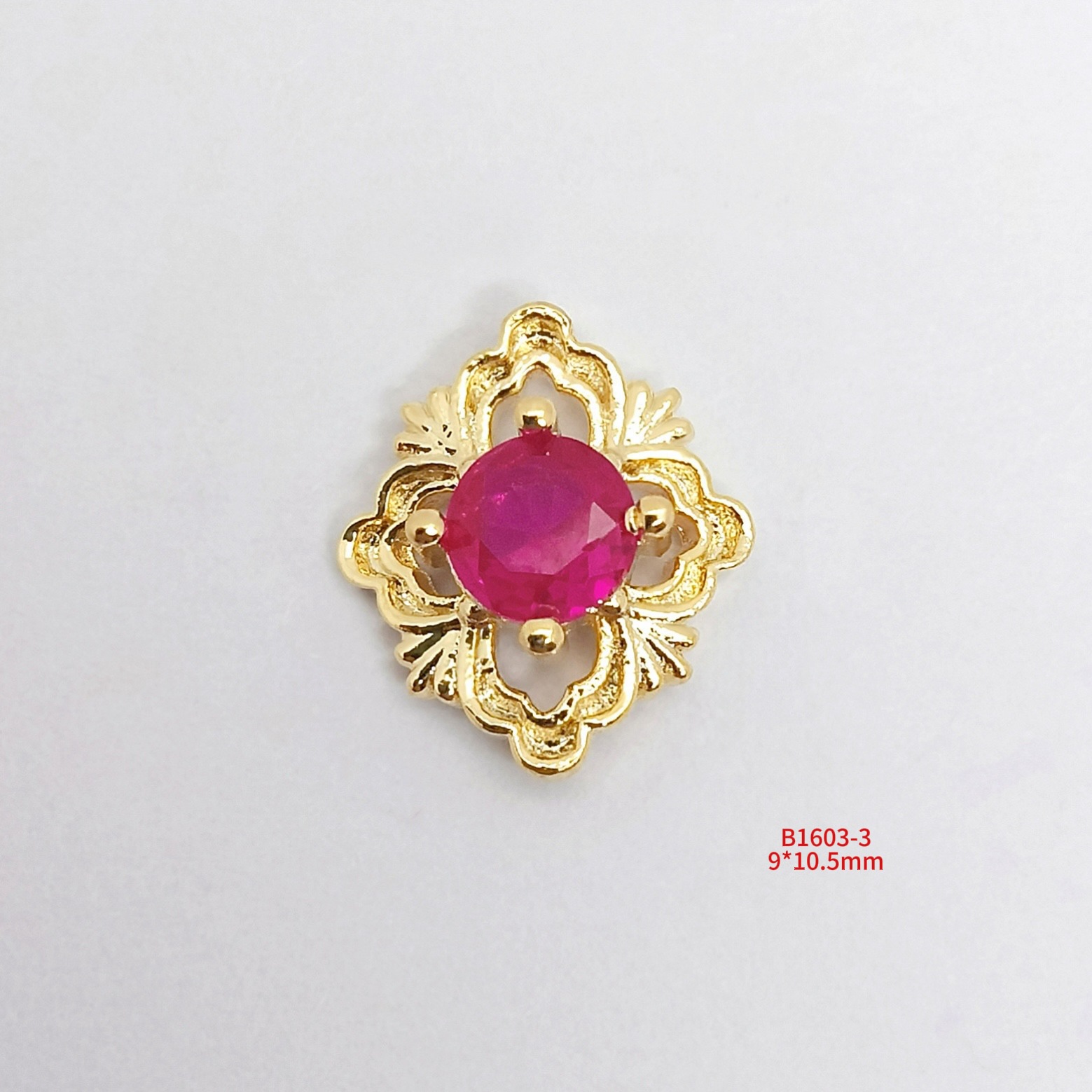 1603 골드 로즈 레드