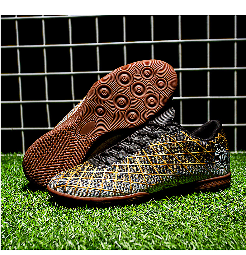 Fotballsko med lavt snitt og knuste negler, profesjonelle treningssko for barn og voksne, størrelse 47, store fotballsko_voghion.com