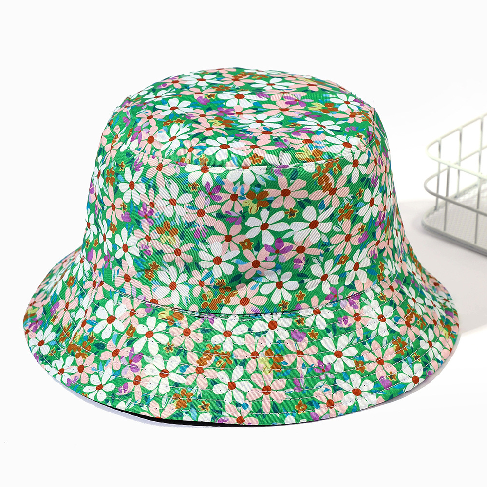 Artístico fresco floral primavera y verano sombrero de sol femenino sombrero de sol