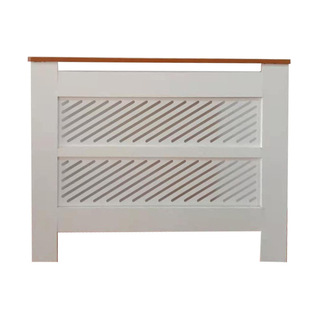Nordic Wooden Radiator Stereo Dust Cover Living Room Bedroom Single-Layer Blind Tuyere Heating Cover Storage Rack