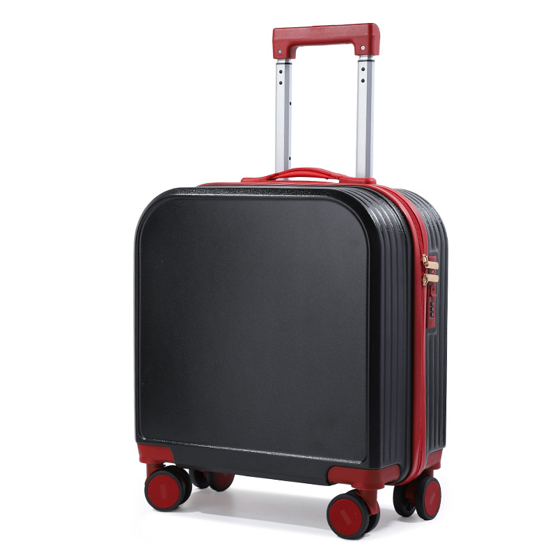 20 pulgadas Nuevo gradiente de color maleta de dibujos animados trolley caja de gran capacidad universal rueda de viaje fabricantes al por mayor