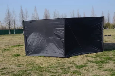 Outdoor Tent Wind Screen Camping Canopy Windbreak Simple Wind Barrier Picnic Windproof Curtain Canopy