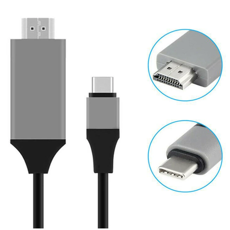 TYPE-C to HDMI high-definition same-screen cable USB3.1 TO HDMI Android projection cable S8 mobile phone to TV 4K
