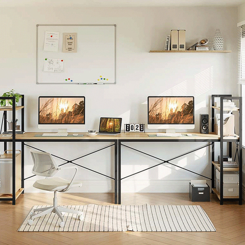 Cross-Border Simple Desktop Computer Desk for Rental Housing, Study Room, Office Desk, Multi-Purpose Storage Rack with Storage Shelves, Writing Desk Cross-Border Simple Desktop Computer Desk for Rental Housing, Study Room, Office Desk, Multi-Purpose Storage Rack with Storage Shelves, Writing Desk