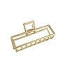 Metal hairgrip, shark, square big crab pin, hair accessory, South Korea, simple and elegant design