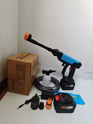 Car Washer Portable Household High pressure car wash water gun - 563654-blue-15-section-two-power-carton-standard-version-5m-water-pipes