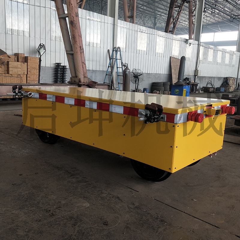 电动轨道地平车 10吨地平车蓄电池电动平板车 销售无轨电动地平车