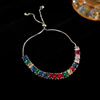 Crystal, adjustable zirconium, advanced bracelet, cute jewelry, light luxury style, high-quality style