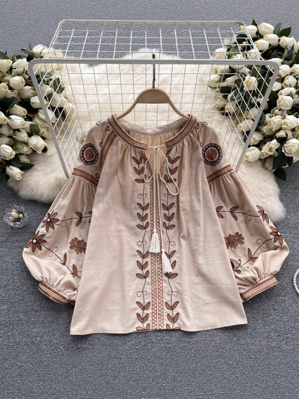 Ethnic design shirt