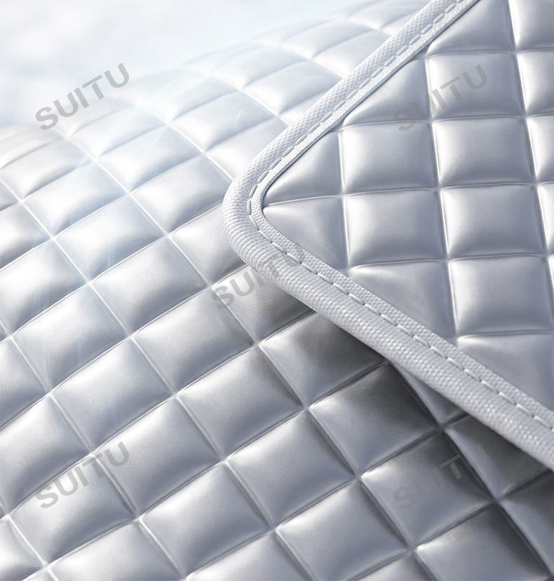 Car windshield snow cover, winter thickened frost and freeze protection, sunshade, and heat insulation half-car cover