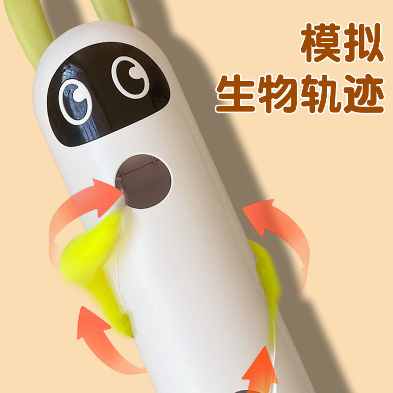 跨境新款逗猫玩具 卡通智能逗猫管 光感智能逗猫玩具 现货批发|undefined