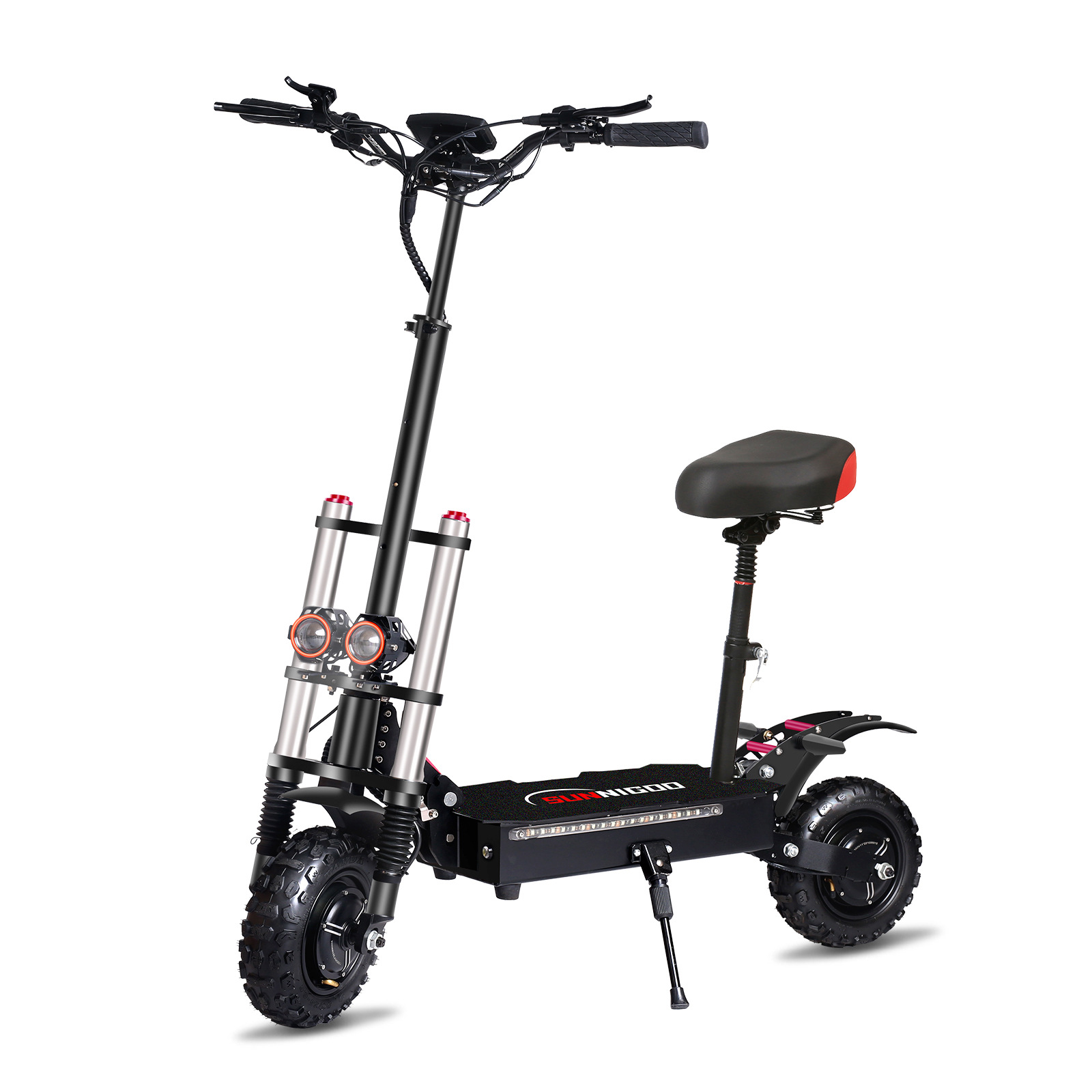 Oucang en stock 6000W doble motor scooter eléctrico crucero 60V larga duración de la batería para adultos