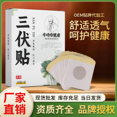 Li Shizhen Sanfu パッチ メーカー箱入り Sanfu パッチ Sanjiu パッチ よもぎパッチ 経穴パッチ お灸パッチ 卸売配送