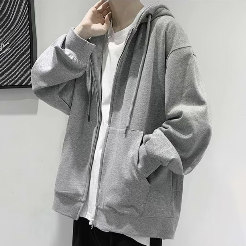 Cardigan with zipper, sweatshirt