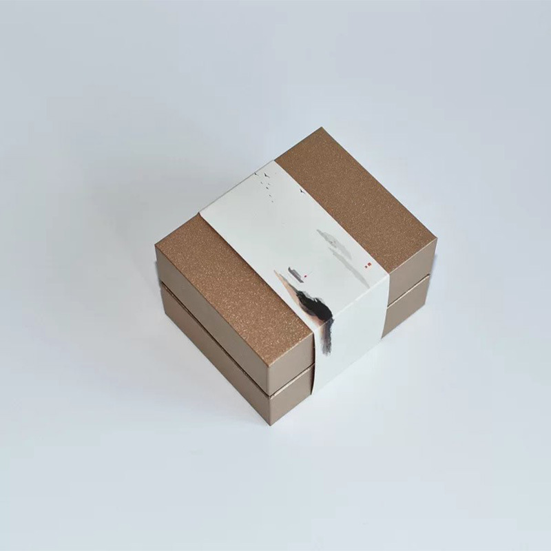 天地盖包装无粘粉盘香祥云香包装盒6片装20盘礼品盒通用包装